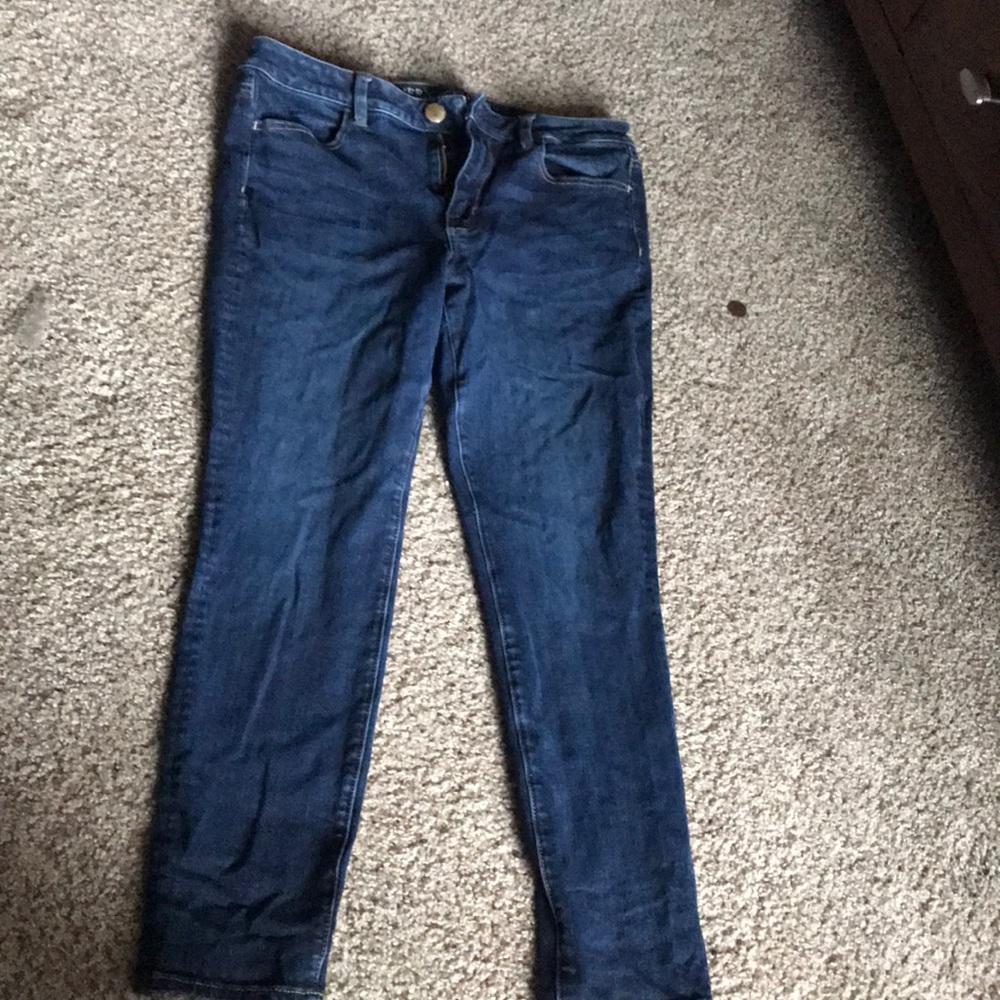 Dark wash jeans
